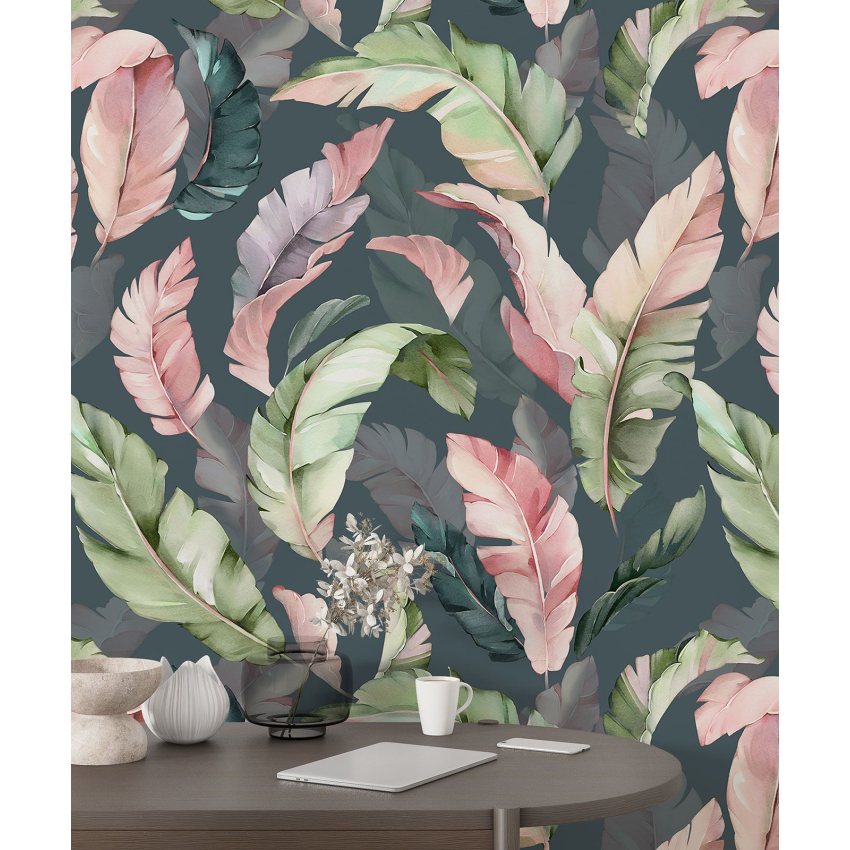 Papier peint motif XL - Motif botanique