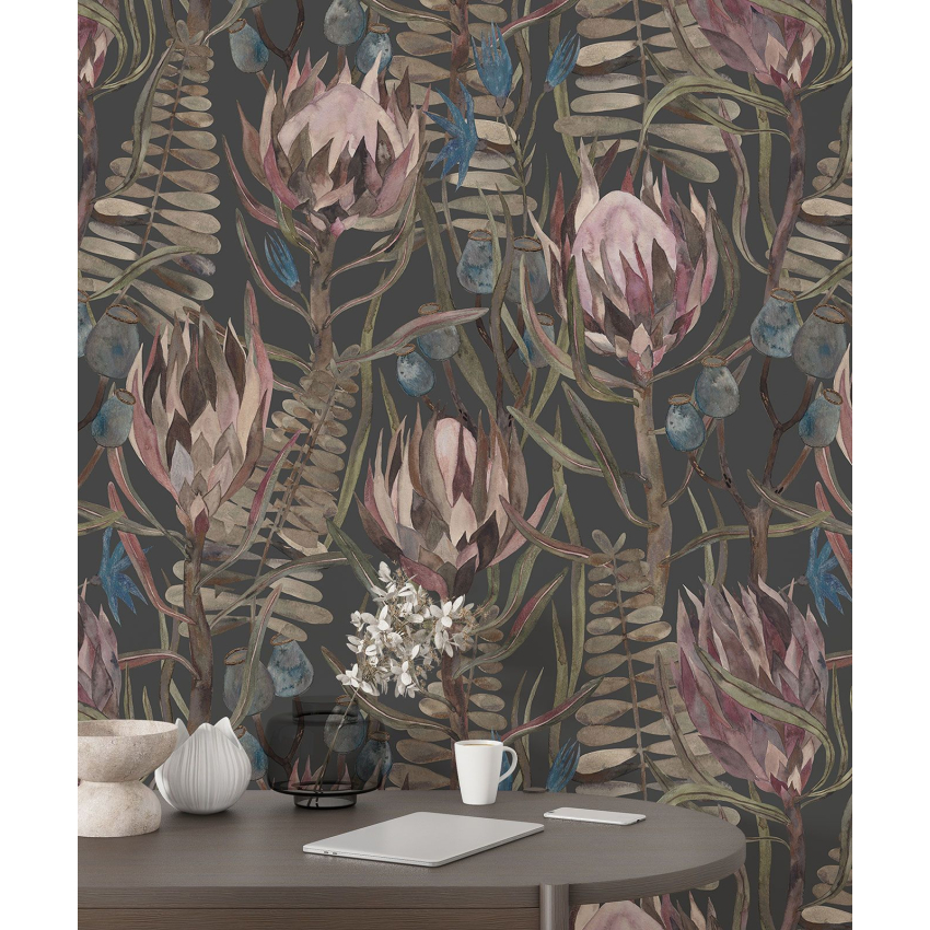 Papier peint motif XL - Motif botanique