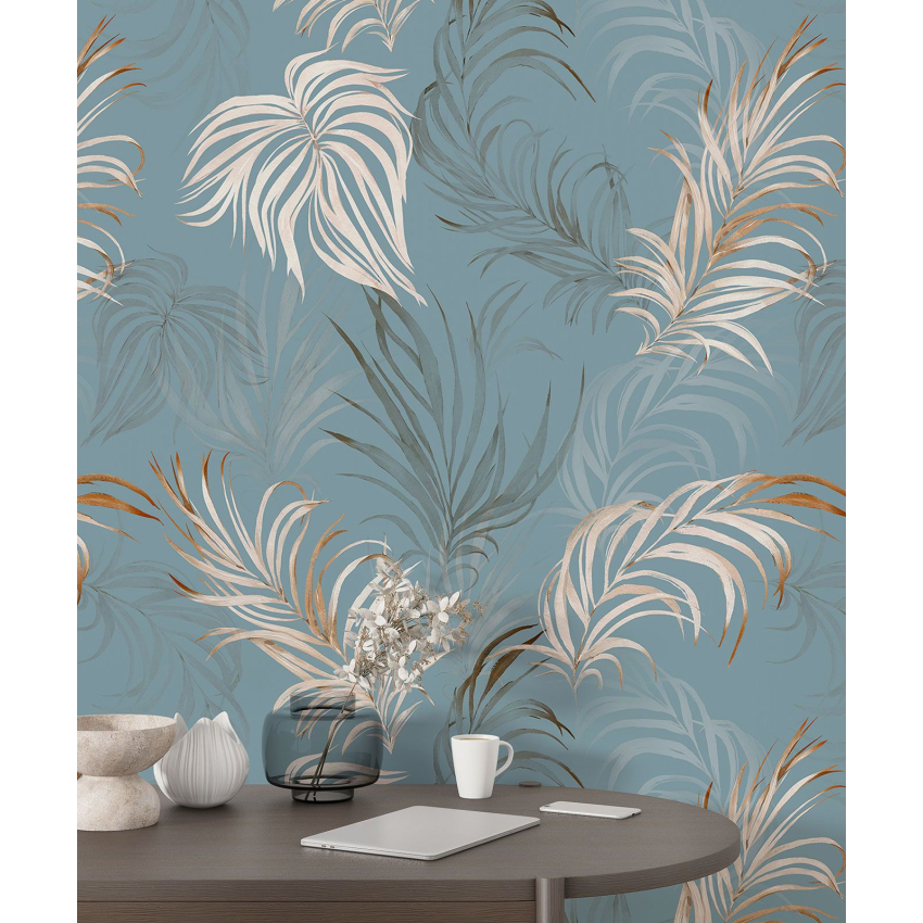 Papier peint motif XL - Motif botanique