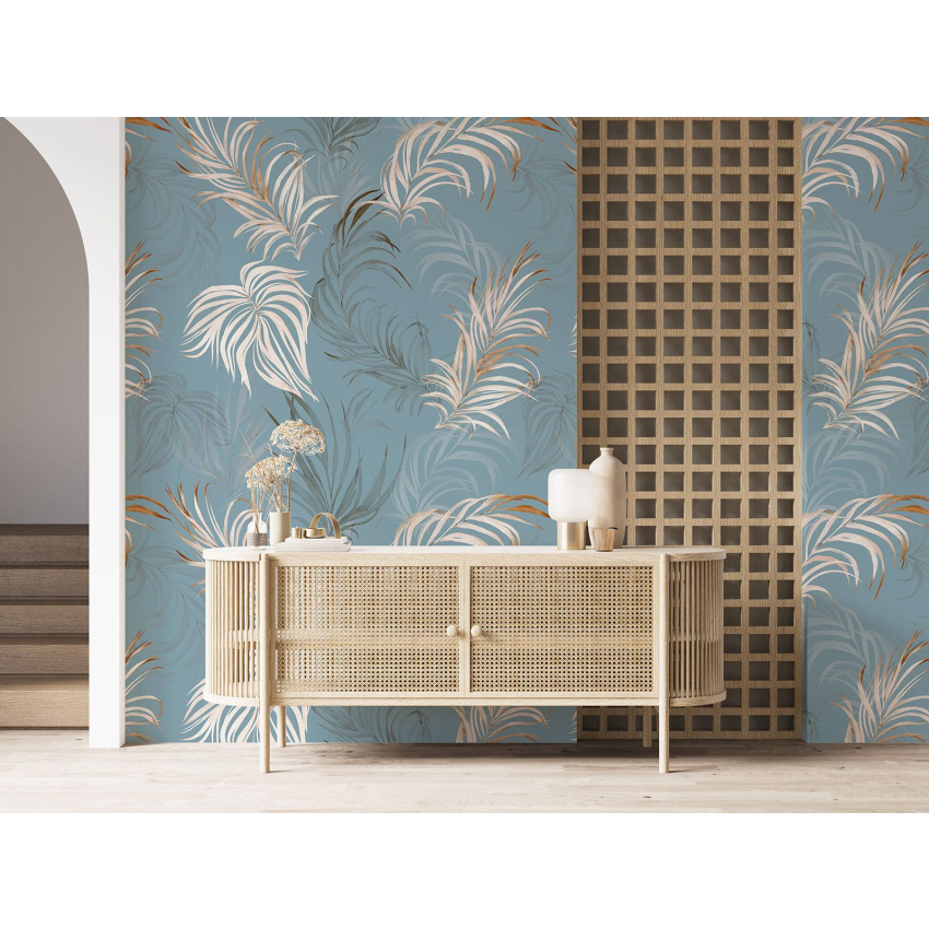 Papier peint motif XL - Motif botanique