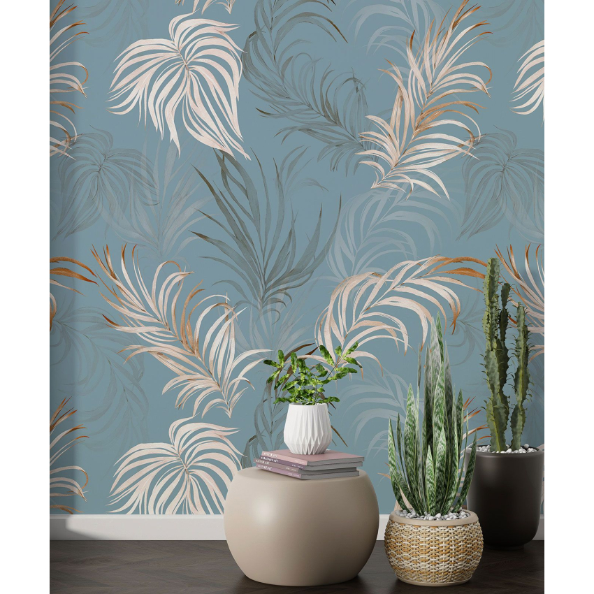 Papier peint motif XL - Motif botanique