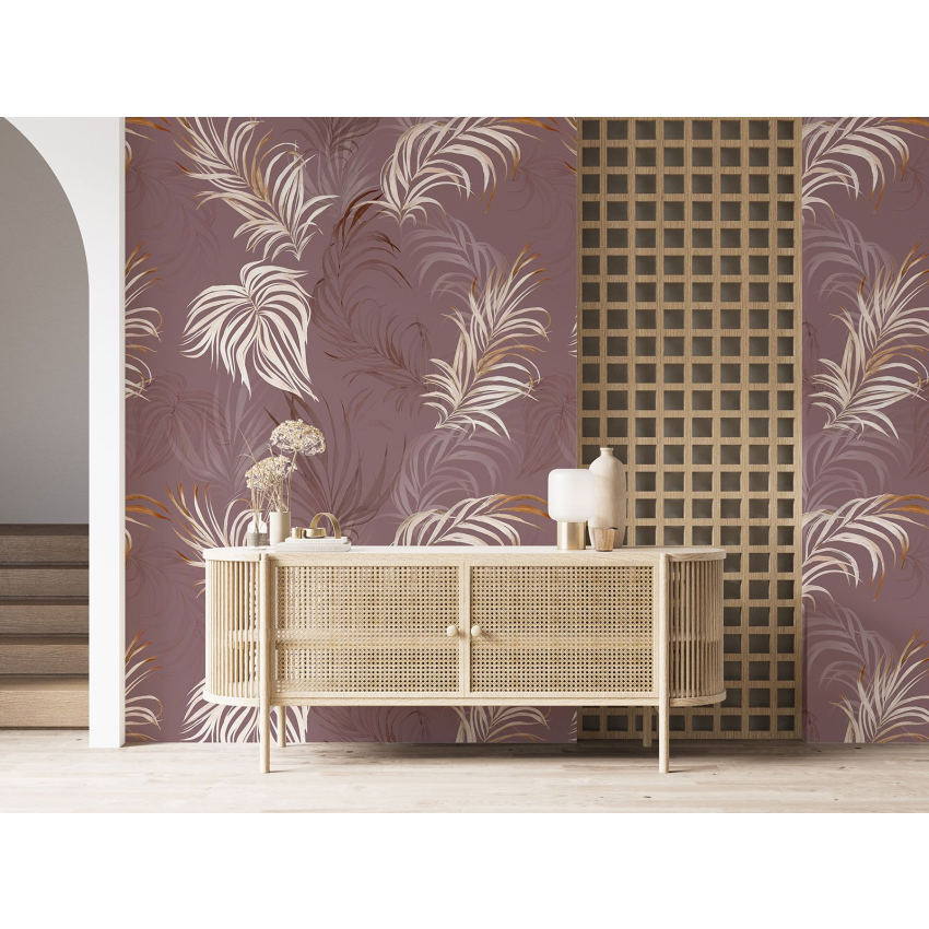 Papier peint motif XL - Motif botanique