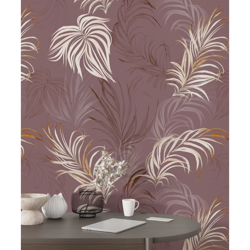 Papier peint motif XL - Motif botanique