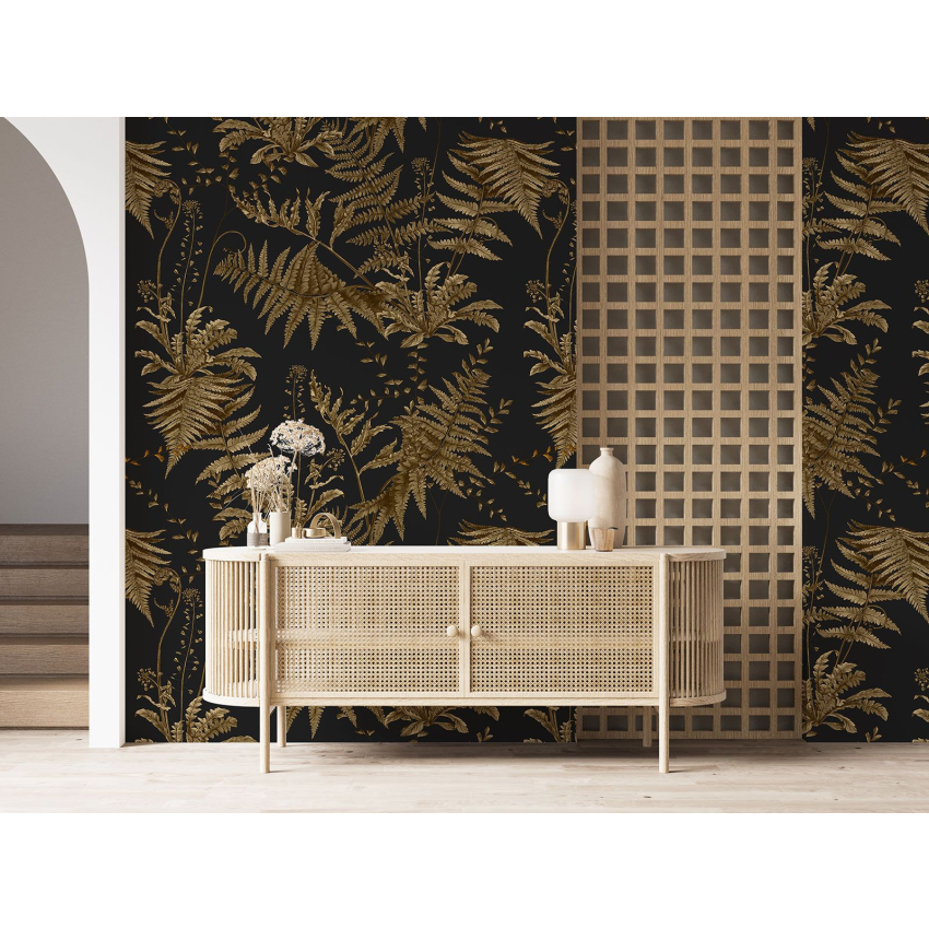 Papier peint motif XL - Motif botanique