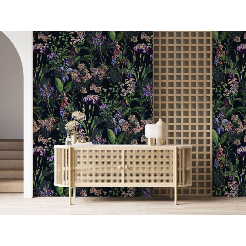 Papier peint motif XL - Motif botanique