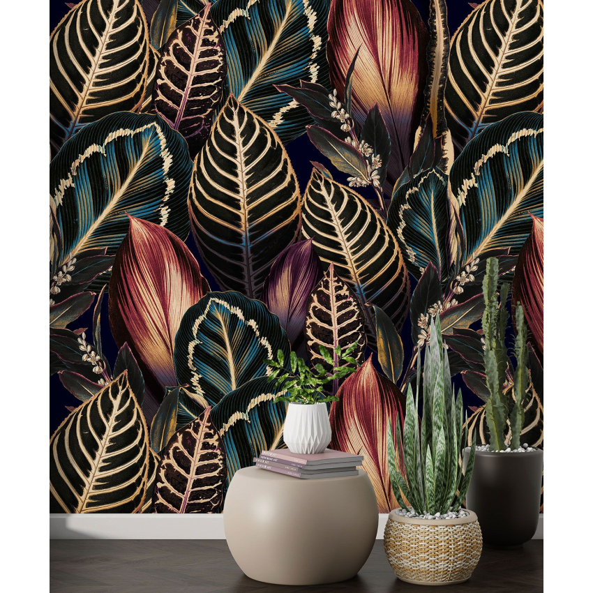 Papier peint motif XL - Motif botanique                               