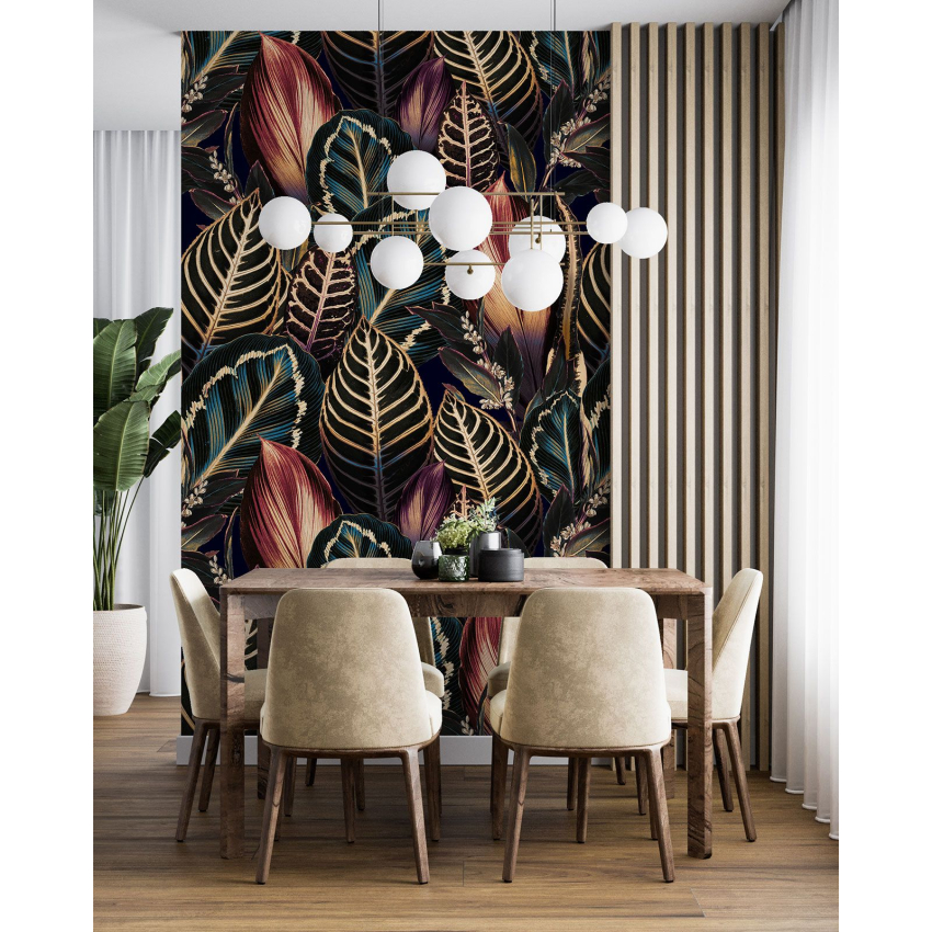 Papier peint motif XL - Motif botanique                               