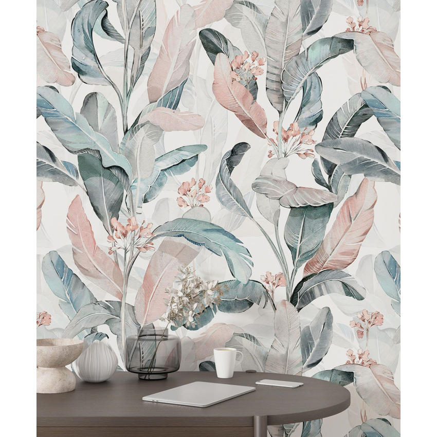 Papier peint motif XL - Motif botanique