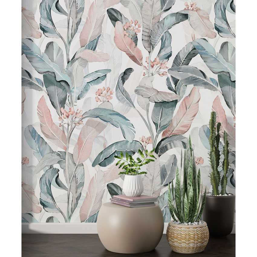 Papier peint motif XL - Motif botanique