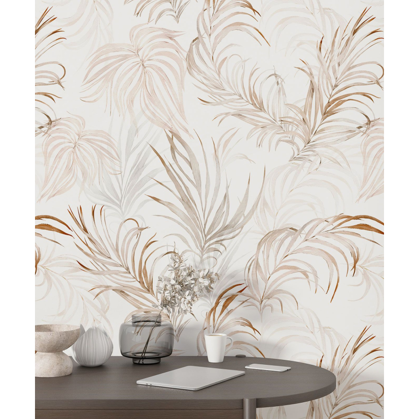 Papier peint motif XL - Motif botanique