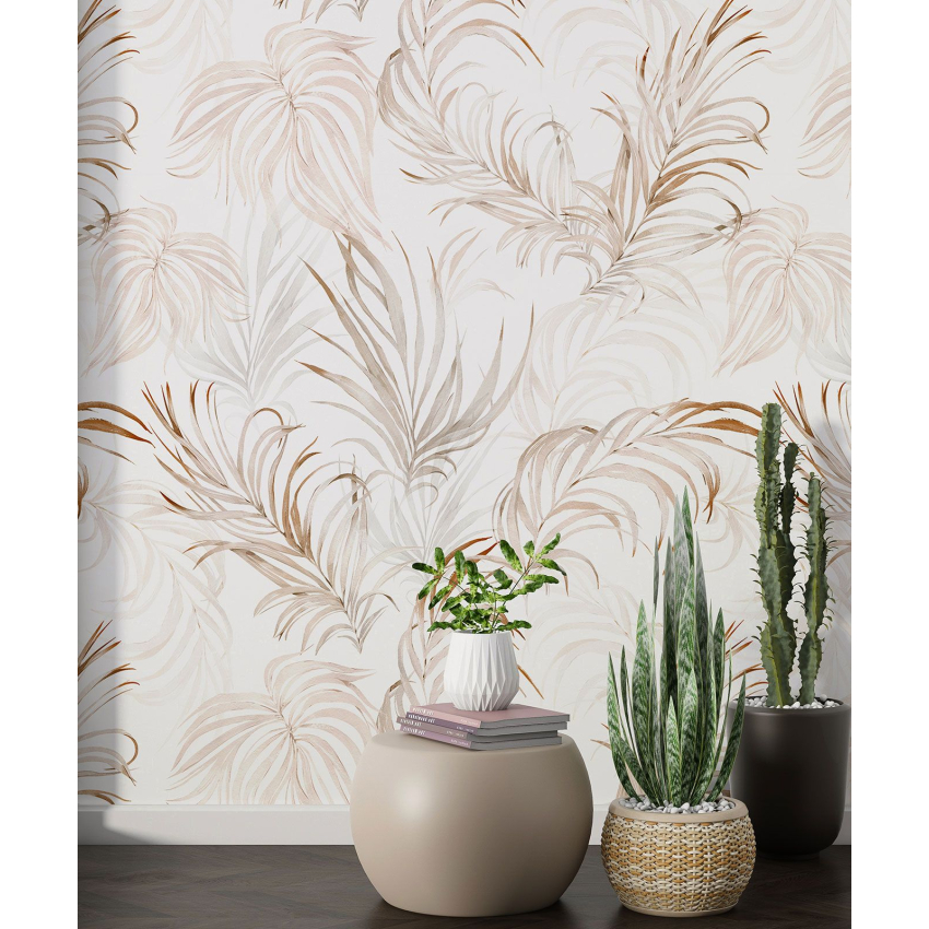Papier peint motif XL - Motif botanique