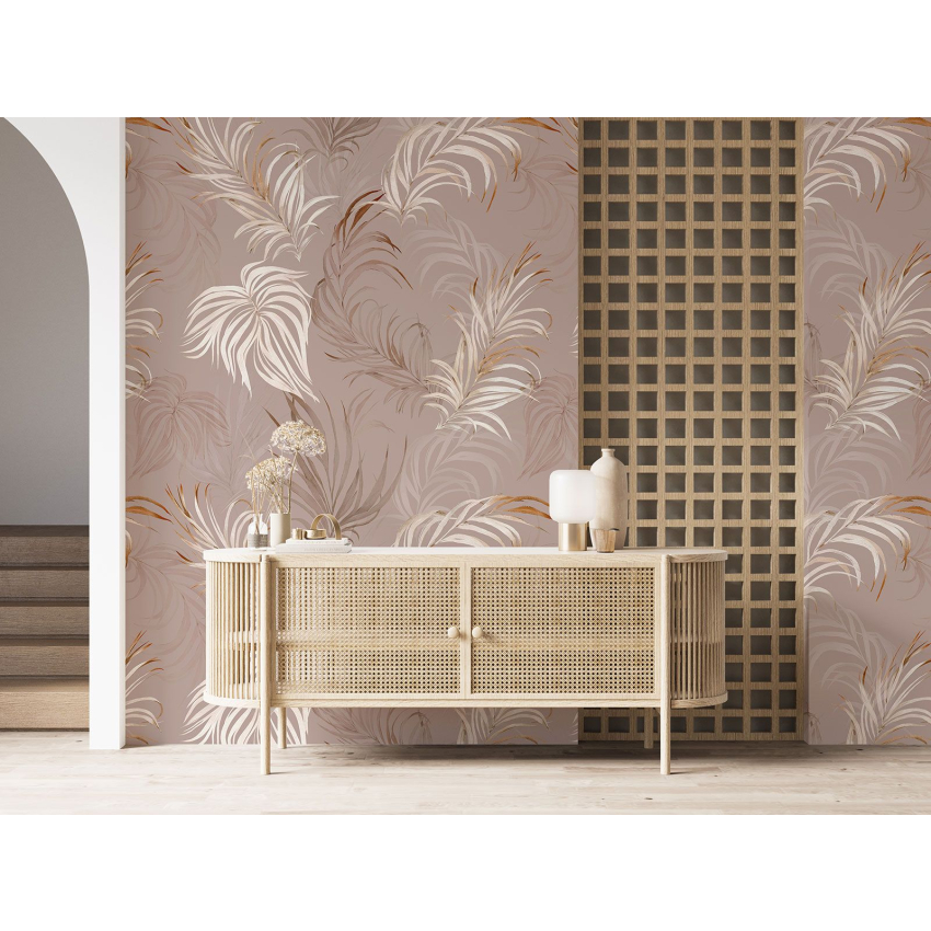 Papier peint motif XL - Motif botanique