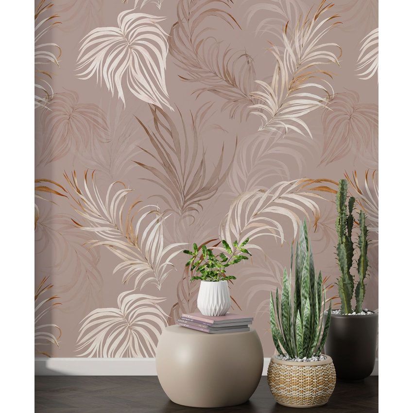 Papier peint motif XL - Motif botanique