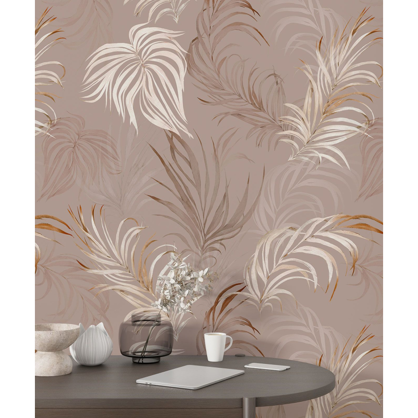 Papier peint motif XL - Motif botanique