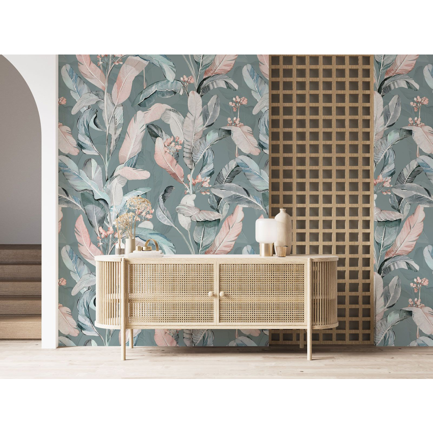 Papier peint motif XL - Motif botanique