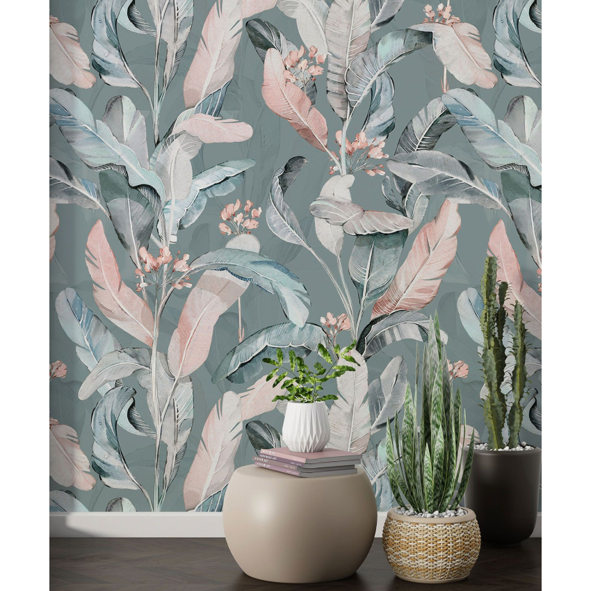 Papier peint motif XL - Motif botanique