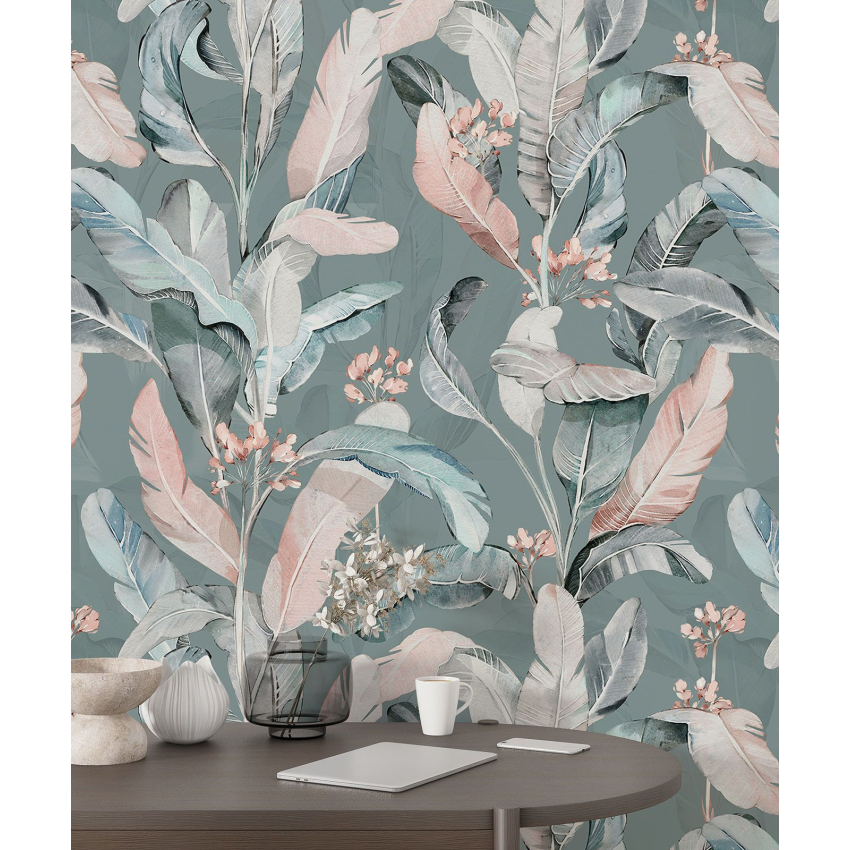 Papier peint motif XL - Motif botanique
