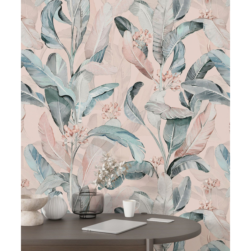 Papier peint motif XL - Motif botanique