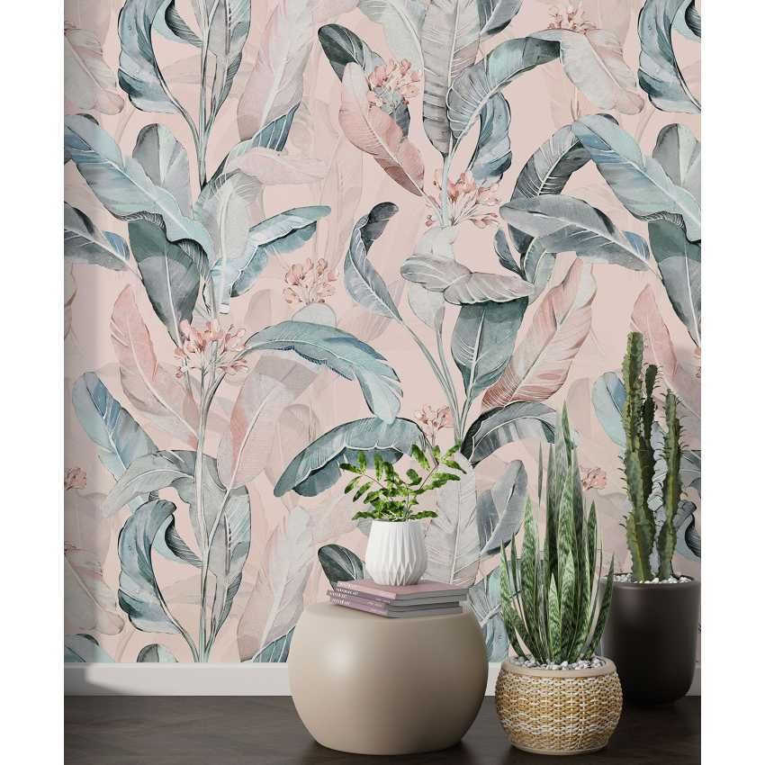 Papier peint motif XL - Motif botanique