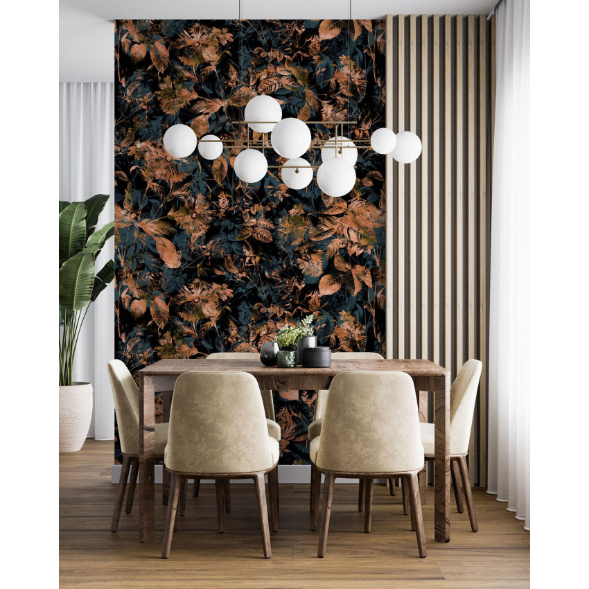Papier peint motif XL - Motif botanique