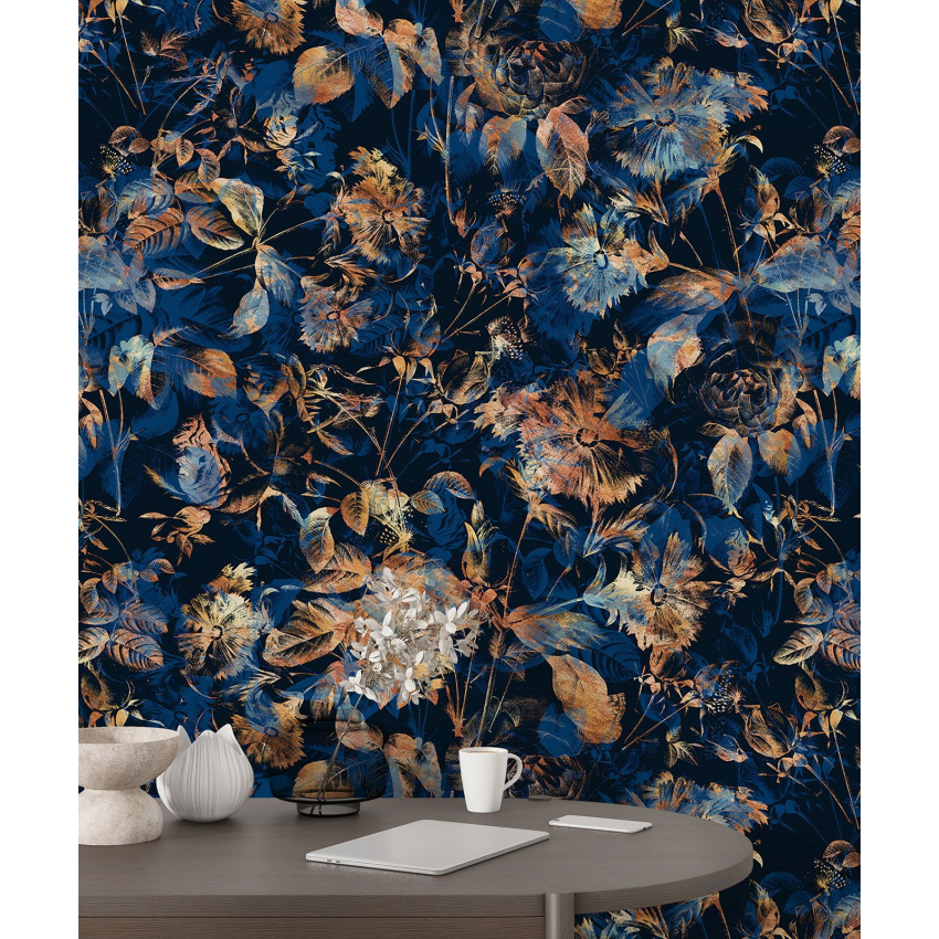 Papier peint motif XL - Motif botanique