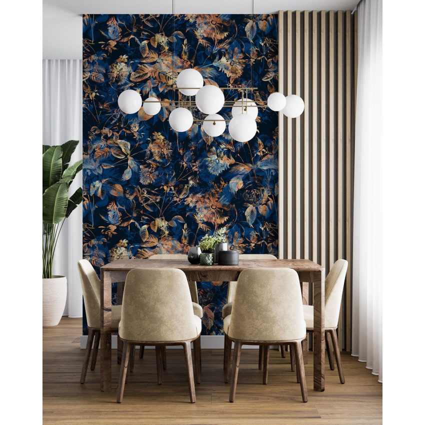 Papier peint motif XL - Motif botanique