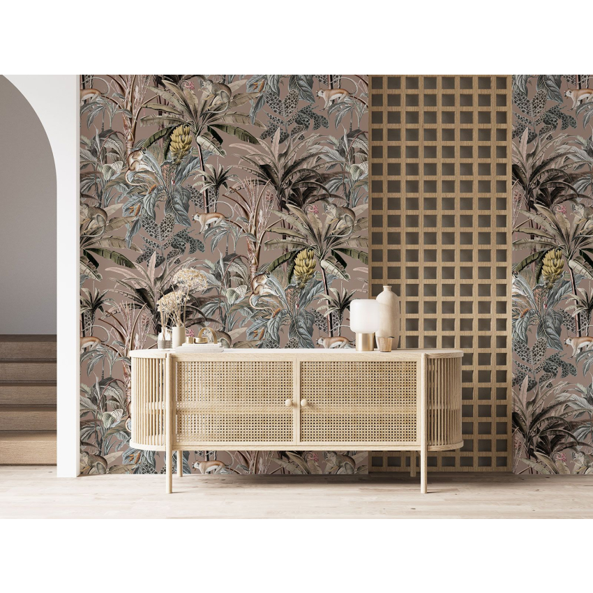 Papier peint motif XL - Motif botanique