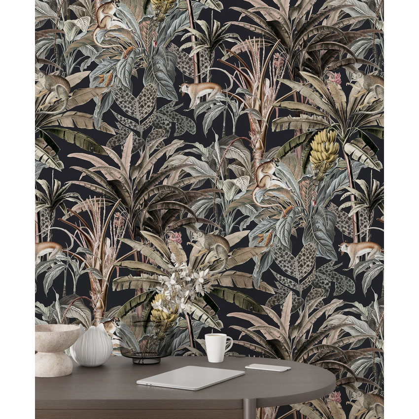 Papier peint motif XL - Motif botanique