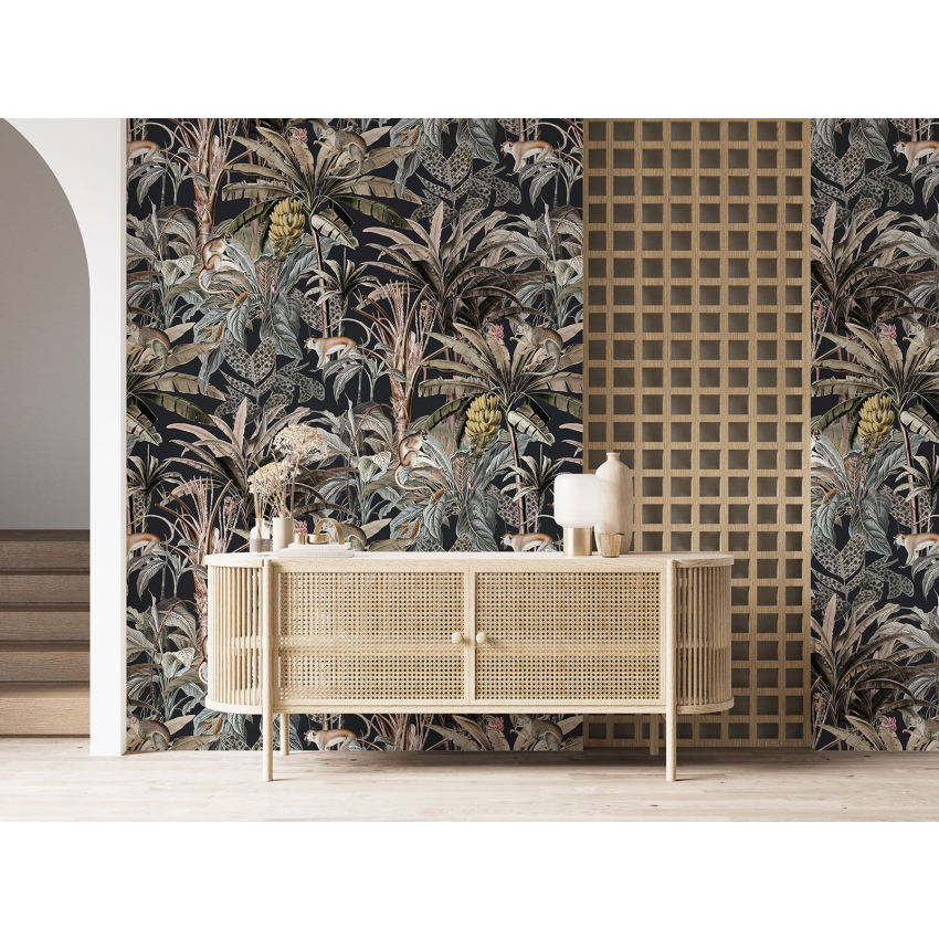 Papier peint motif XL - Motif botanique