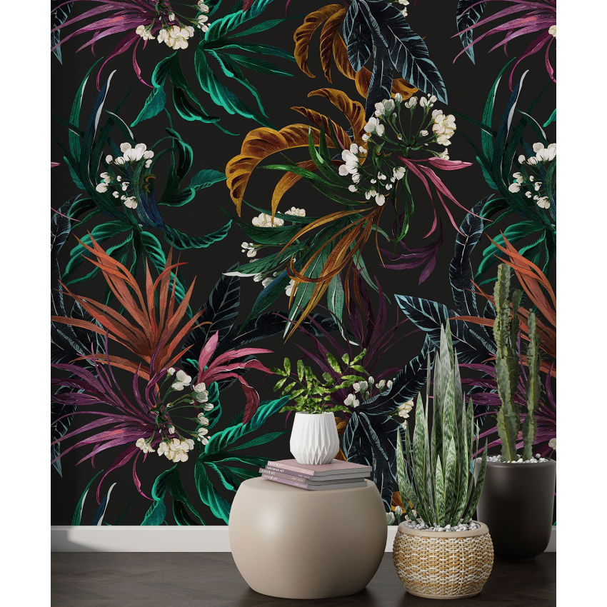 Papier peint motif XL - Motif botanique
