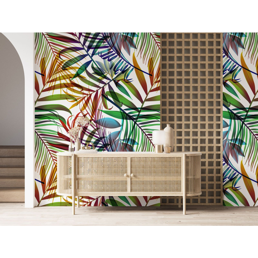 Papier peint motif XL - Motif botanique