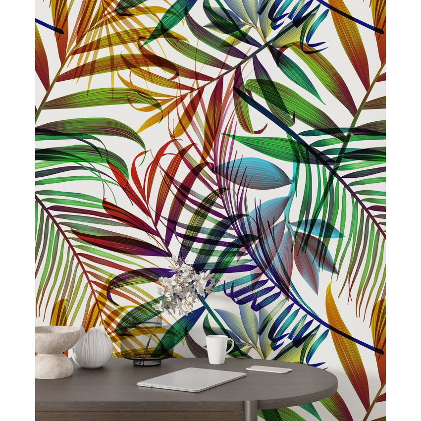 Papier peint motif XL - Motif botanique