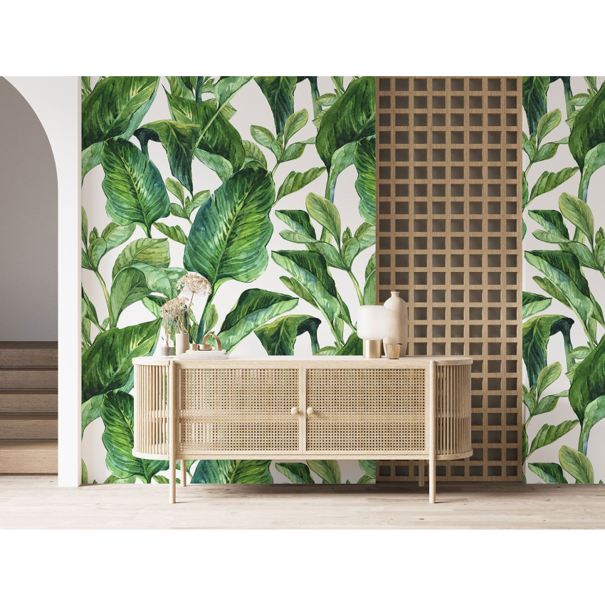 Papier peint motif XL - Motif botanique