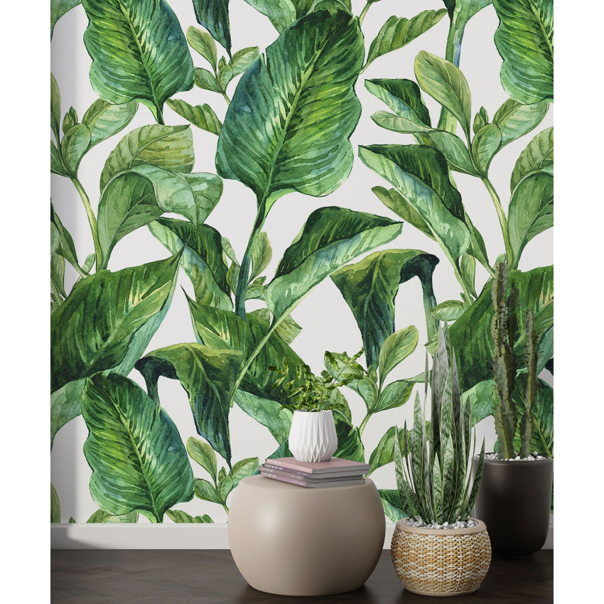 Papier peint motif XL - Motif botanique