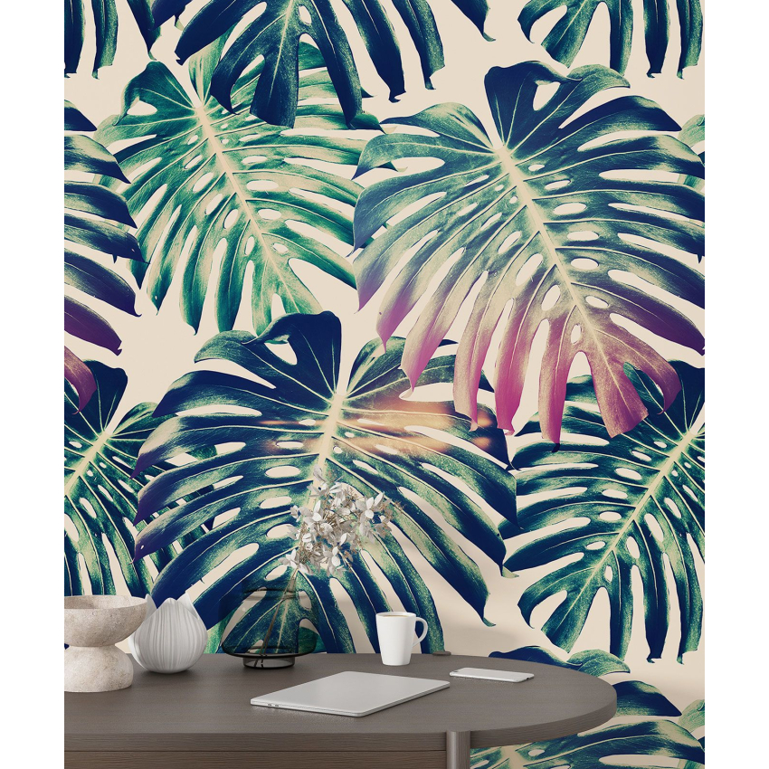 Papier peint motif XL - Motif botanique