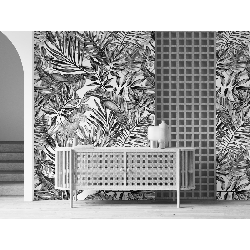 Papier peint motif XL - Motif botanique