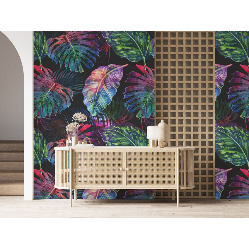 Papier peint motif XL - Motif botanique