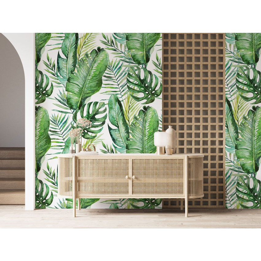 Papier peint motif XL - Motif botanique