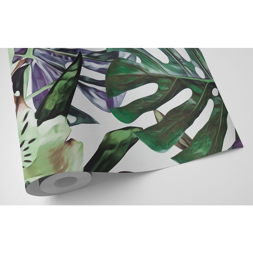 Papier peint motif XL - Motif botanique