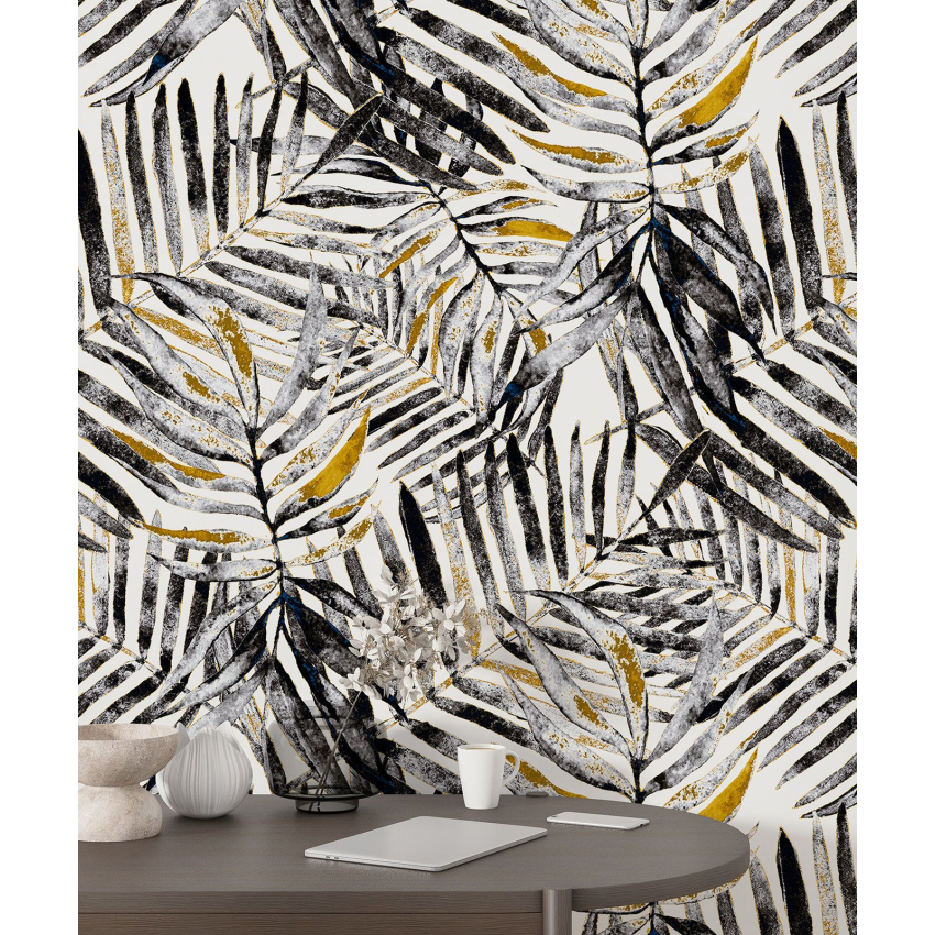 Papier peint motif XL - Motif botanique