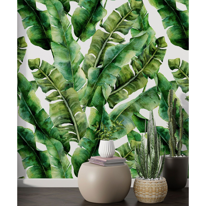 Papier peint motif XL - Motif botanique