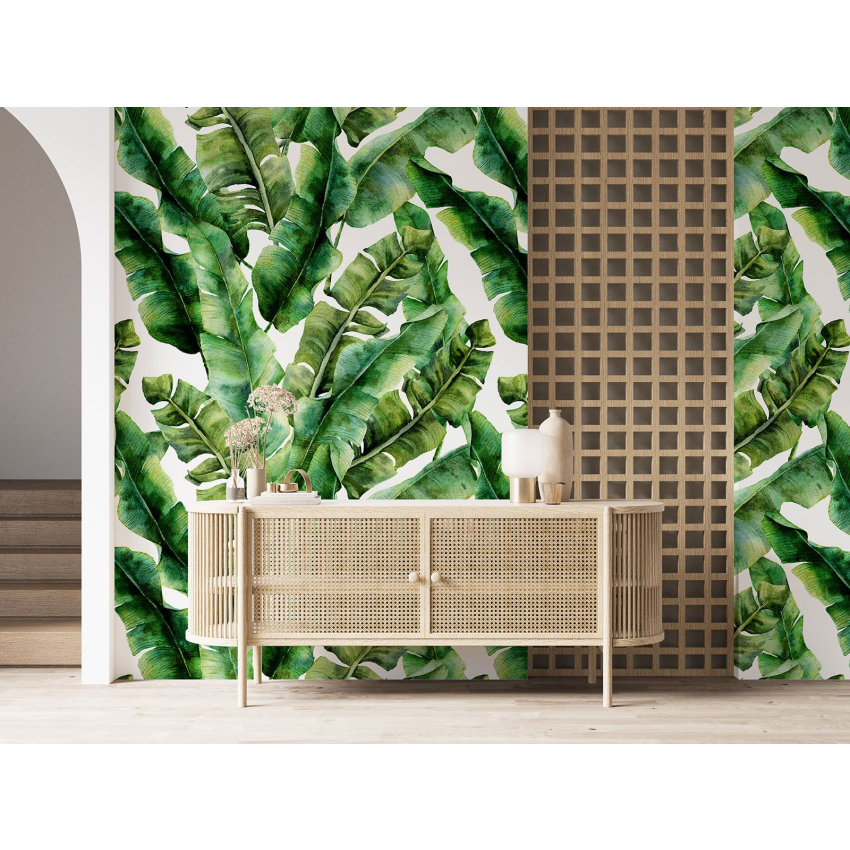 Papier peint motif XL - Motif botanique
