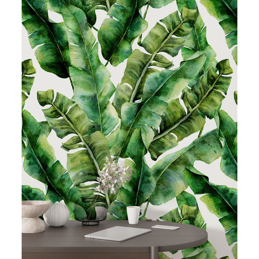 Papier peint motif XL - Motif botanique