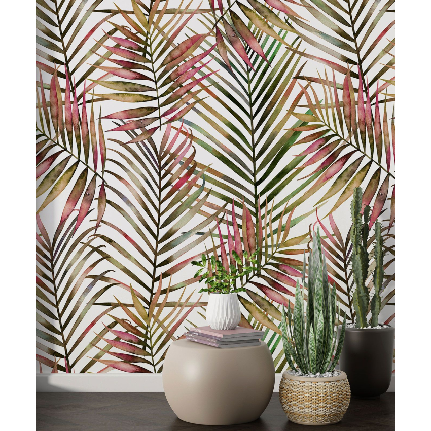 Papier peint motif XL - Motif botanique