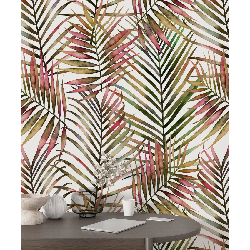 Papier peint motif XL - Motif botanique