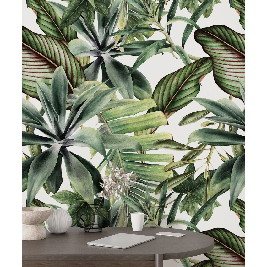 Papier peint motif XL - Motif botanique