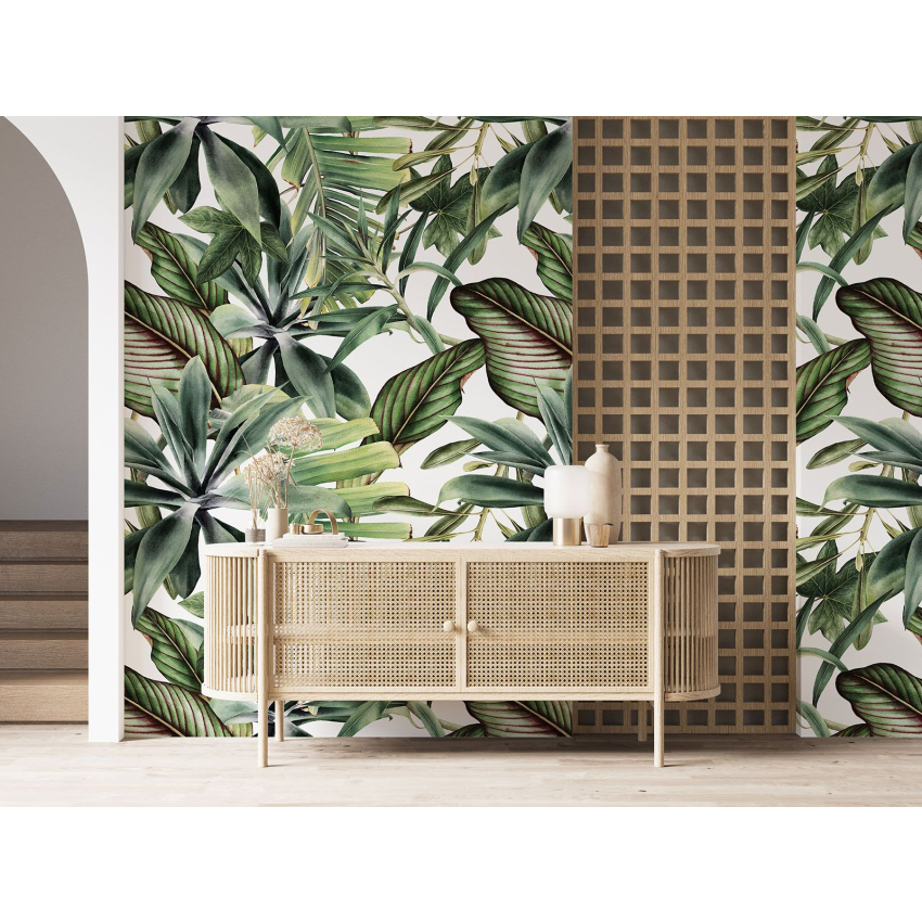 Papier peint motif XL - Motif botanique