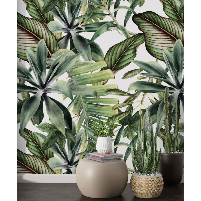 Papier peint motif XL - Motif botanique