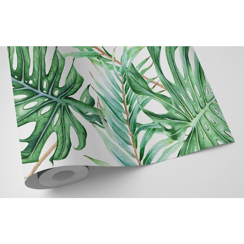 Papier peint motif XL - Motif botanique