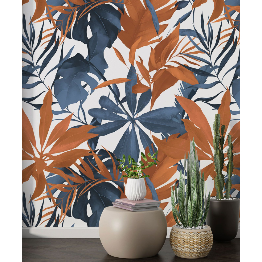 Papier peint motif XL - Motif botanique